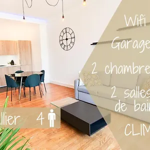  Apartment Le Vallier - Spacieux - Garage/clim France